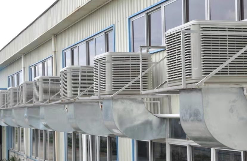 環(huán)保空調(diào)/車(chē)間降溫完工現(xiàn)場(chǎng)